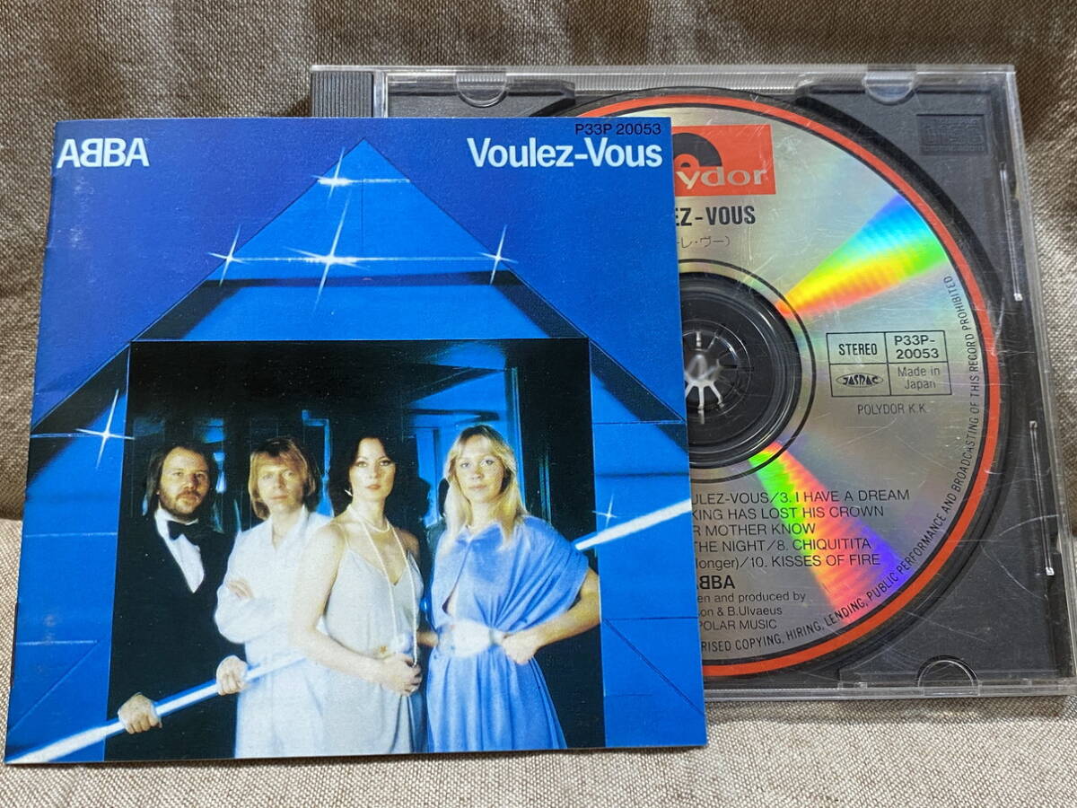 ABBA - VOULEZ-VOUS P33P20053 日本盤 税表記なし3300円盤 廃盤 レア盤拍卖