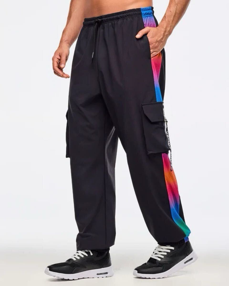 zumba 新品 ユニセックス カーゴパンツ XS拍卖