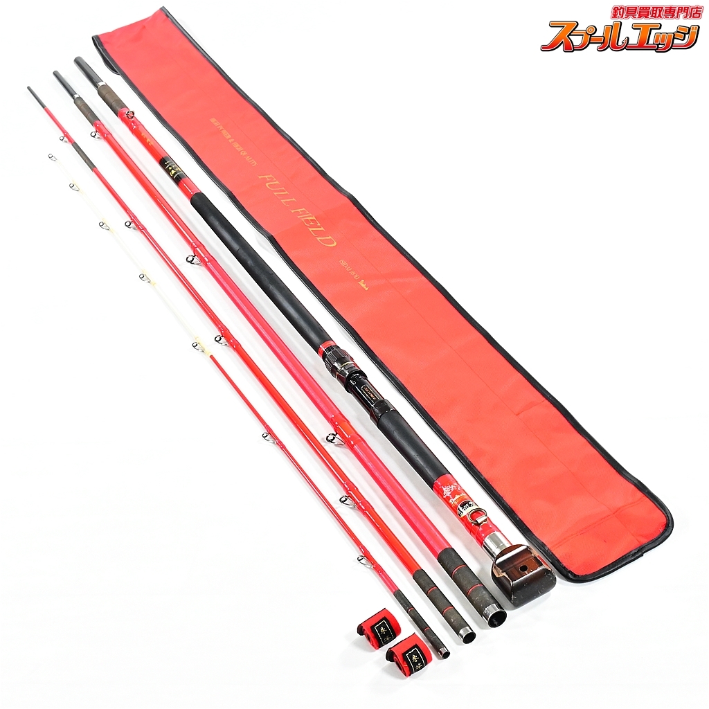 ★☆【ダイコー】 フルフィールド 石鯛 伝承 500MH 朱竿 200本限定モデル 釣武者石突カスタム DAIKOH FULL FIELD イシダイ K_184★☆v42915拍卖