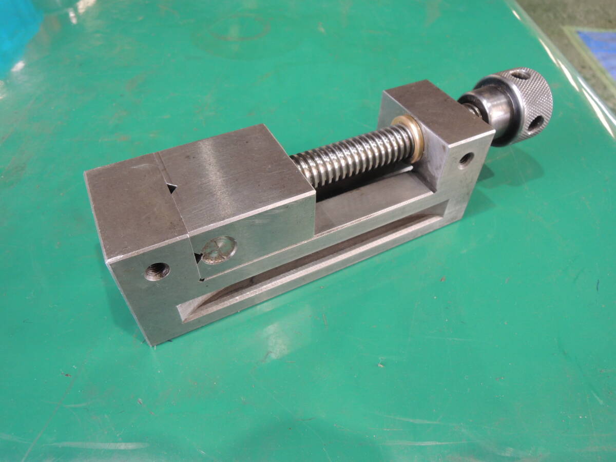 精密小型バイス 口金幅約46㎜ クランプ 中古 工具 #876拍卖