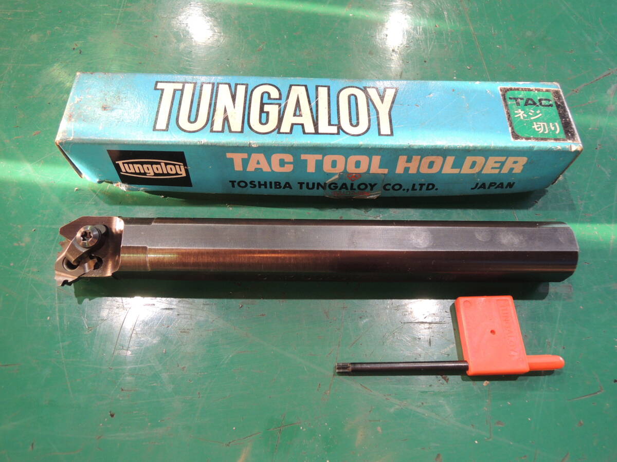 タンガロイ TACツールホルダ CNR 0025R22 TAC ねじ切り 旋盤バイト 中古 工具 #908拍卖