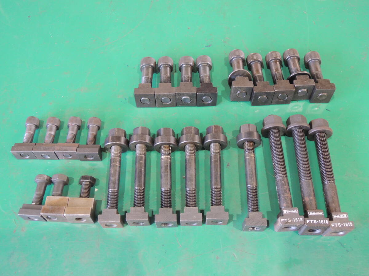 クランプ工具 Tスロットナット ボルト 一山 色々 中古 スーパーツール 工具 #924拍卖