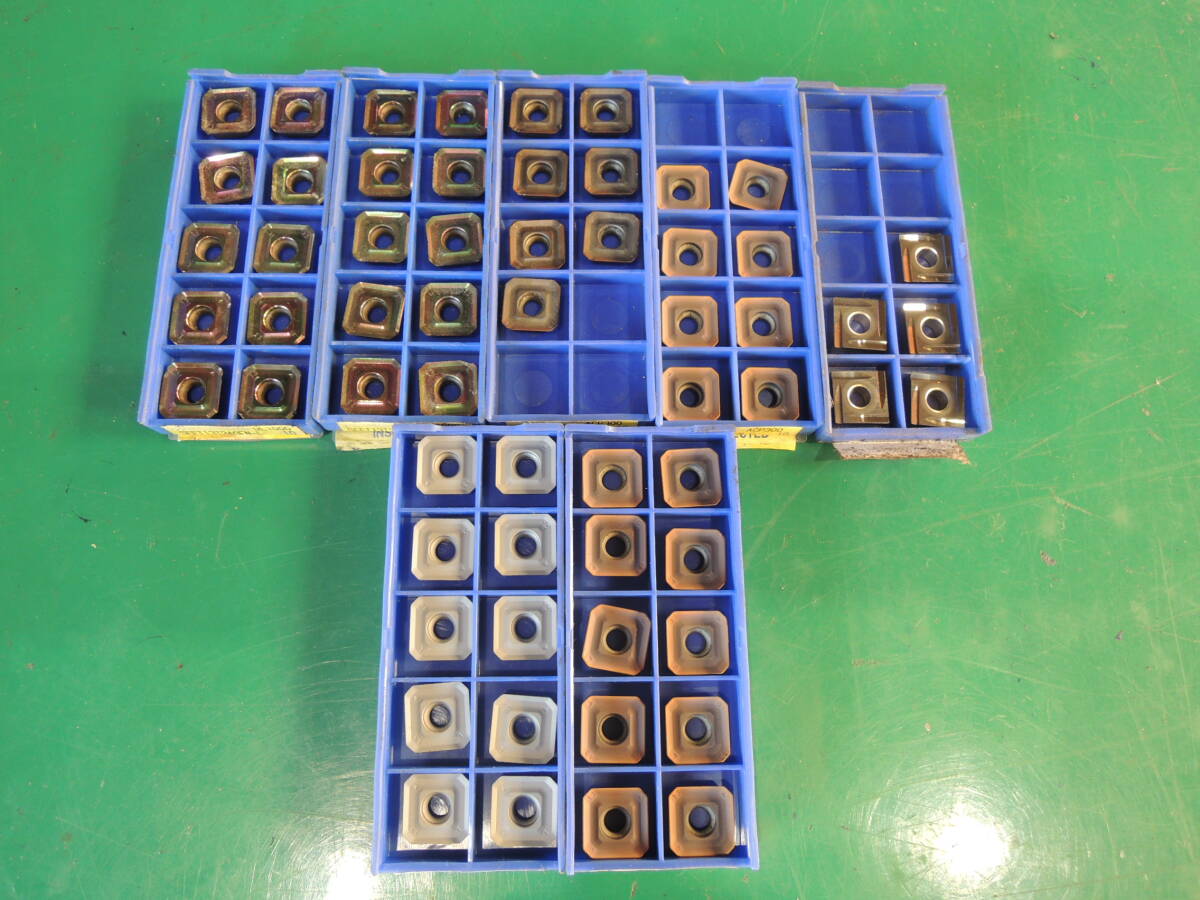 住友電工 チップ SEET13T3AGFN-L-H1 SEET13T3AGSN-G-ACP300 旋盤チップ色々 中古 工具 #937拍卖
