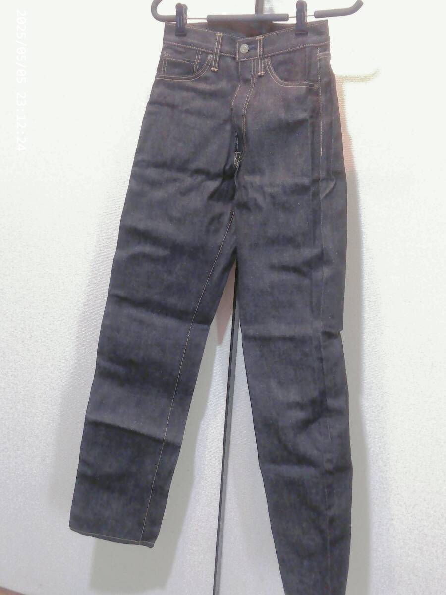 W28小さ目◆BLUE WAY BLUE JEANS◆デニム パンツ◆ダーク系 ◆未使用◆② 拍卖