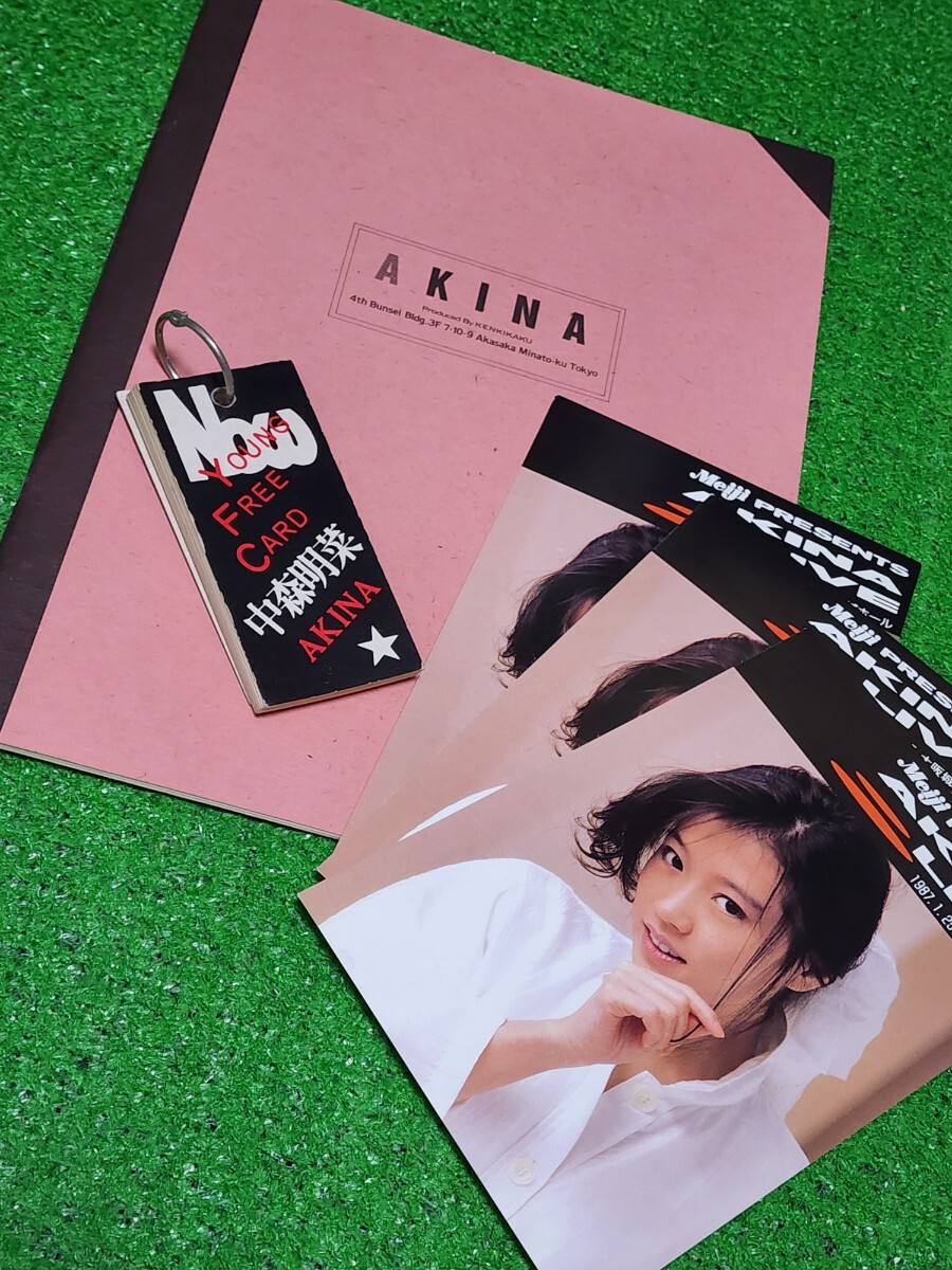 中森明菜 昭和レトロ ステーショナリーグッズ ポストカード ノート 未使用当時物拍卖