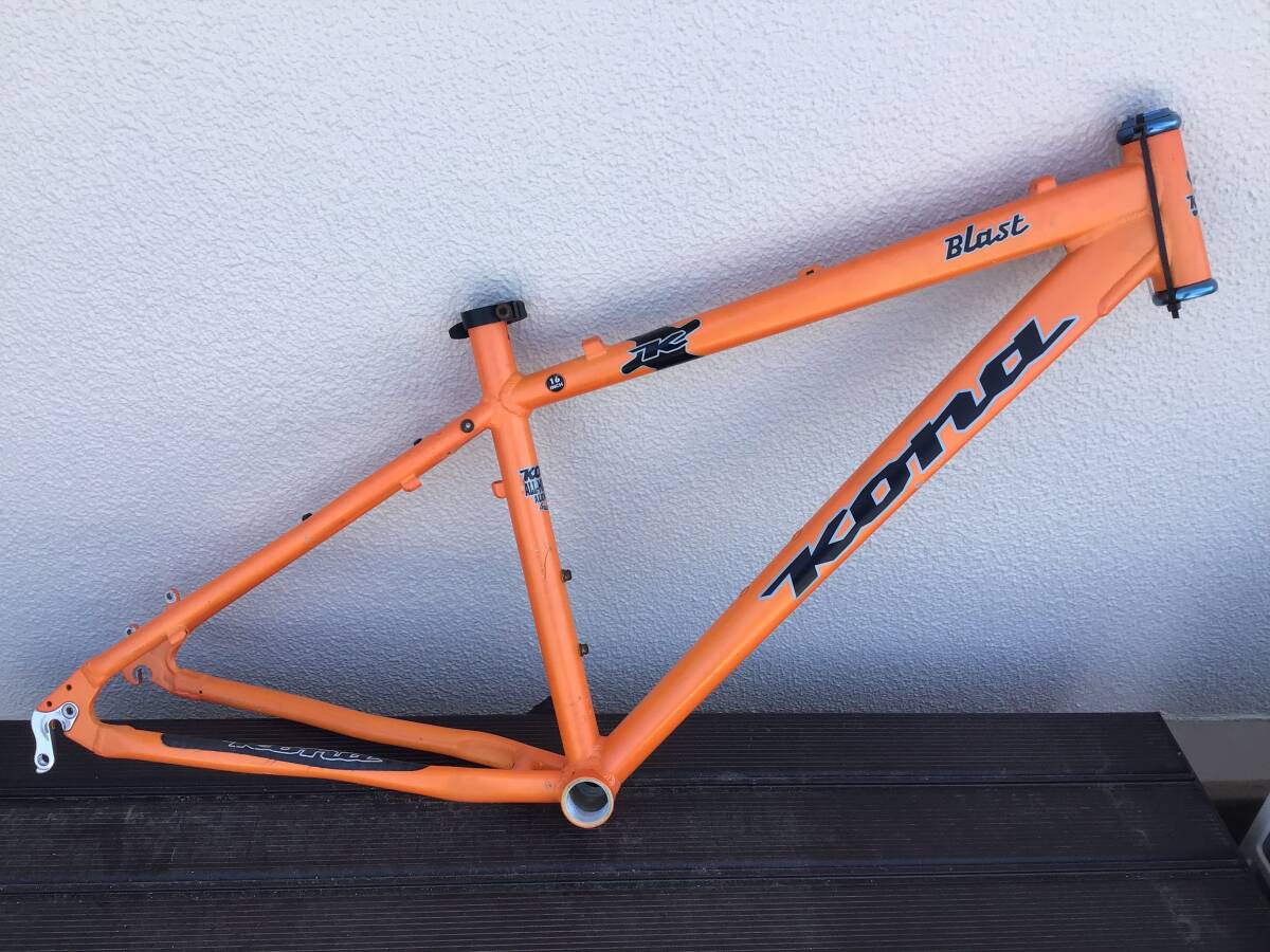 コナ KONA Blast アルミフレーム 26インチ ディスクブレーキ専用 S〜Mサイズ相当 【送料3800円】拍卖