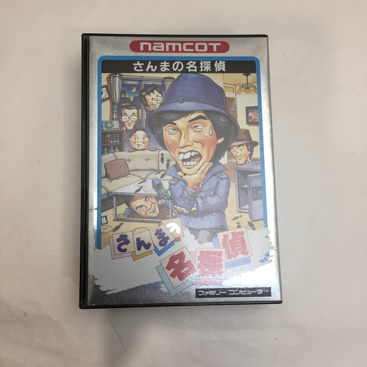U092307◆FC さんまの名探偵 ファミコンソフト 箱説付き◆拍卖
