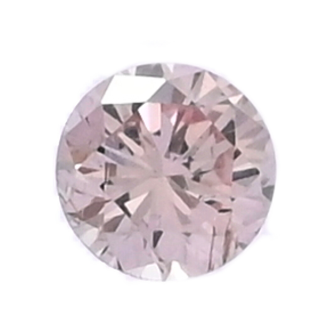 FANCY LIGHT ORANGY PINK ピンク・ダイヤモンドルース/Diamond/0.058ct/翌日配送可■588968拍卖