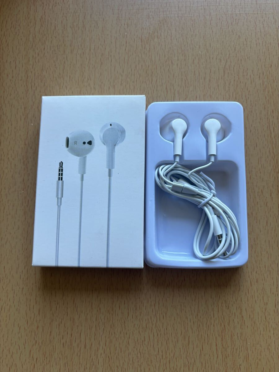 有線イヤホン マイク付き ステレオイヤフォン リモコン付き拍卖