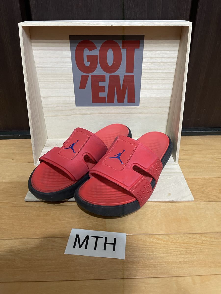 即決あり JORDAN(ジョーダン) JORDAN HYDRO 8 ジョーダン ハイドロ8 サンダル US13 31cm拍卖