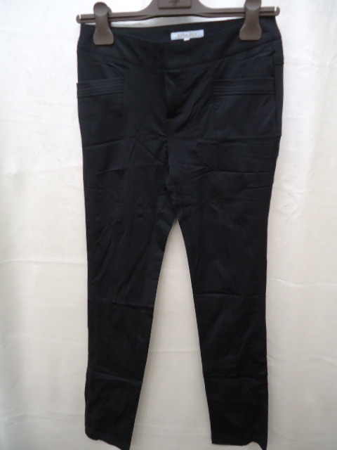 【KCM】zu-99-38★未使用★【NORD SUD/ノール シュド】上品シンプルパンツ 38 ブラック レディース拍卖