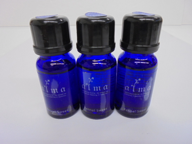 【KCM】aroma-5-3s-fen★エッセンシャルオイル(精油) アロマオイル 『フェンネル』 3本セット拍卖