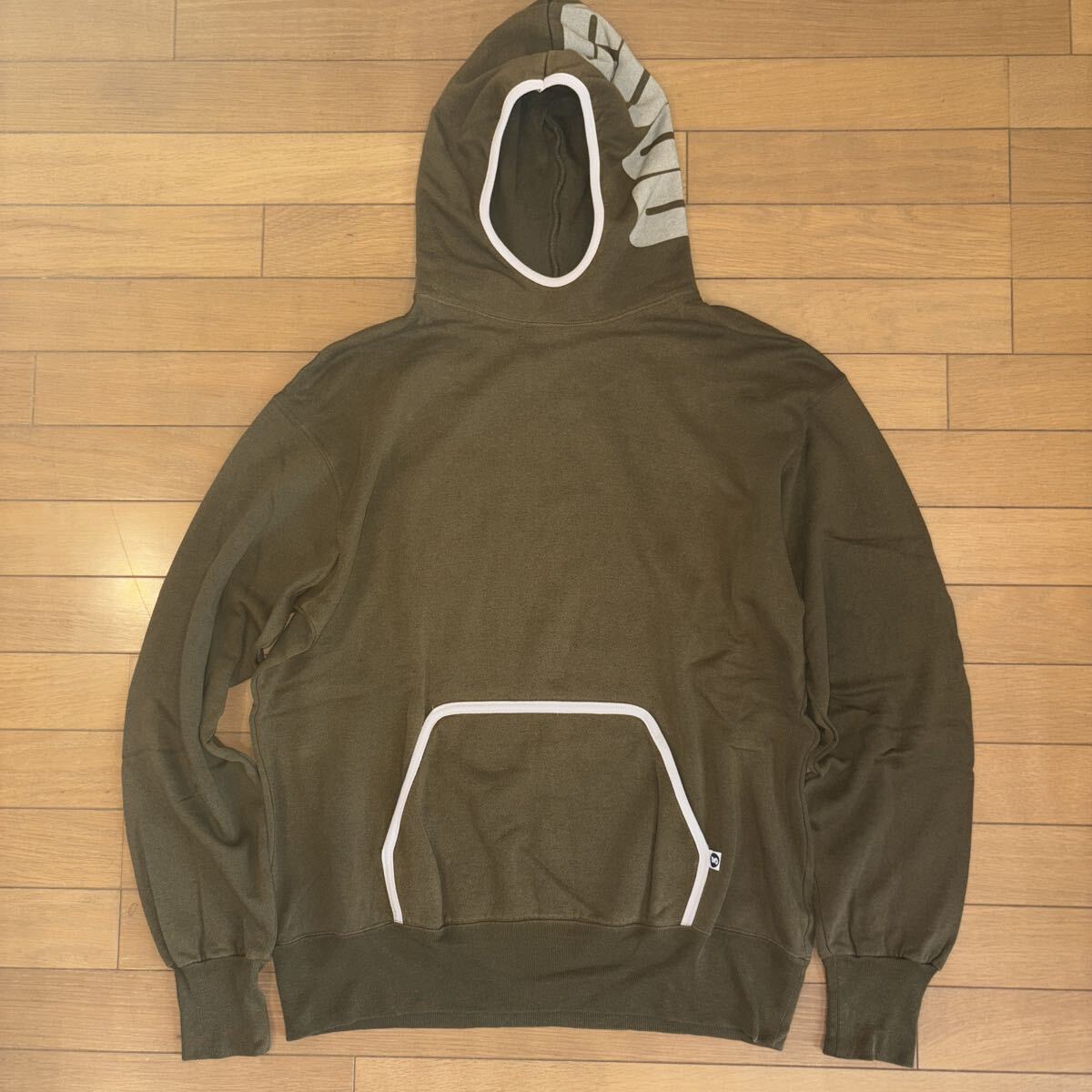 【GOODENOUGH】02年製 GOOD パーカー カーキ SIZE:LARGE (グッドイナフ,GDEH,裏原,藤原ヒロシ)拍卖