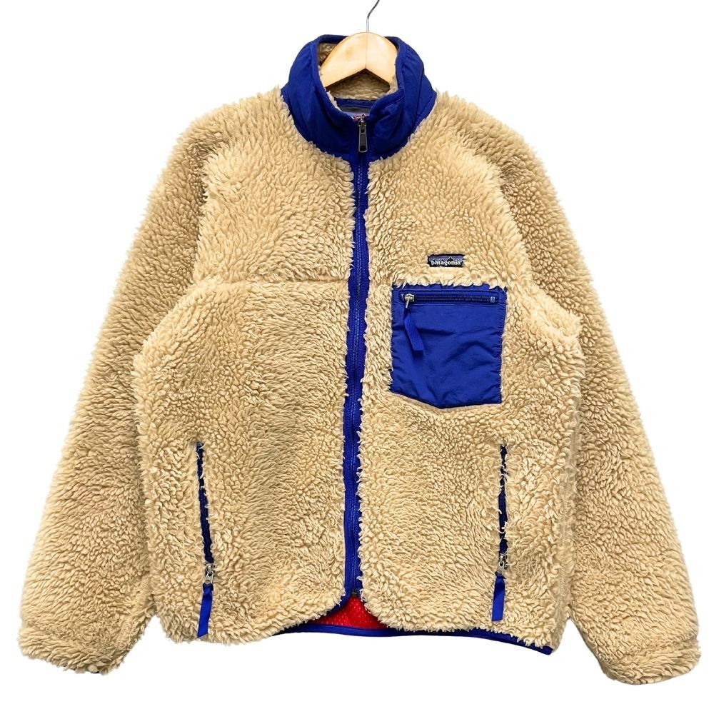 PATAGONIA パタゴニア 品番 23024 FA01 ヴィンテージ クラシック レトロカーディガン ボア ジャケット USA製 サイズ M 正規品 / 40448拍卖