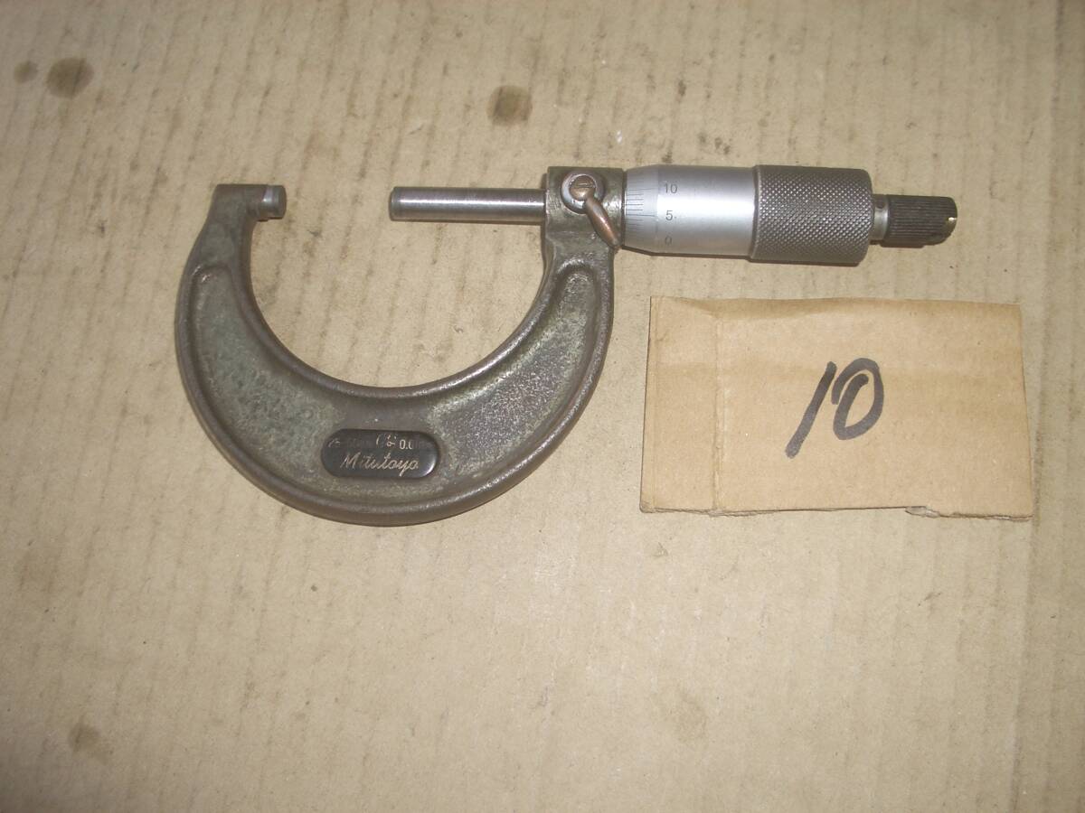 ミツトヨ 外側マイクロメーター 25~50ミリ その10拍卖