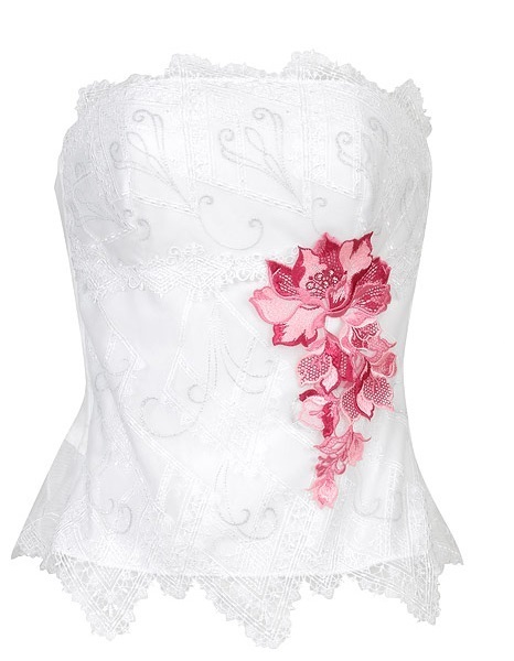 サルート04 「ジャズ」ビスチェLサイズ WH 定価22000円 プレステージ拍卖