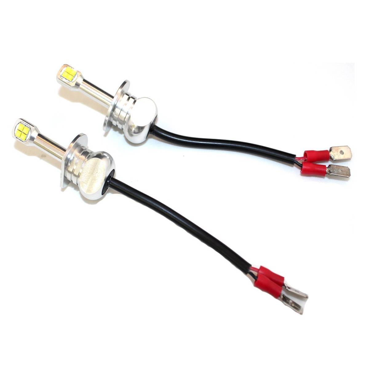 LEDフォグランプ H1 HB4 選択可 40W級 6500K ホワイト 1500ルーメン CREE製チップ搭載 2本拍卖