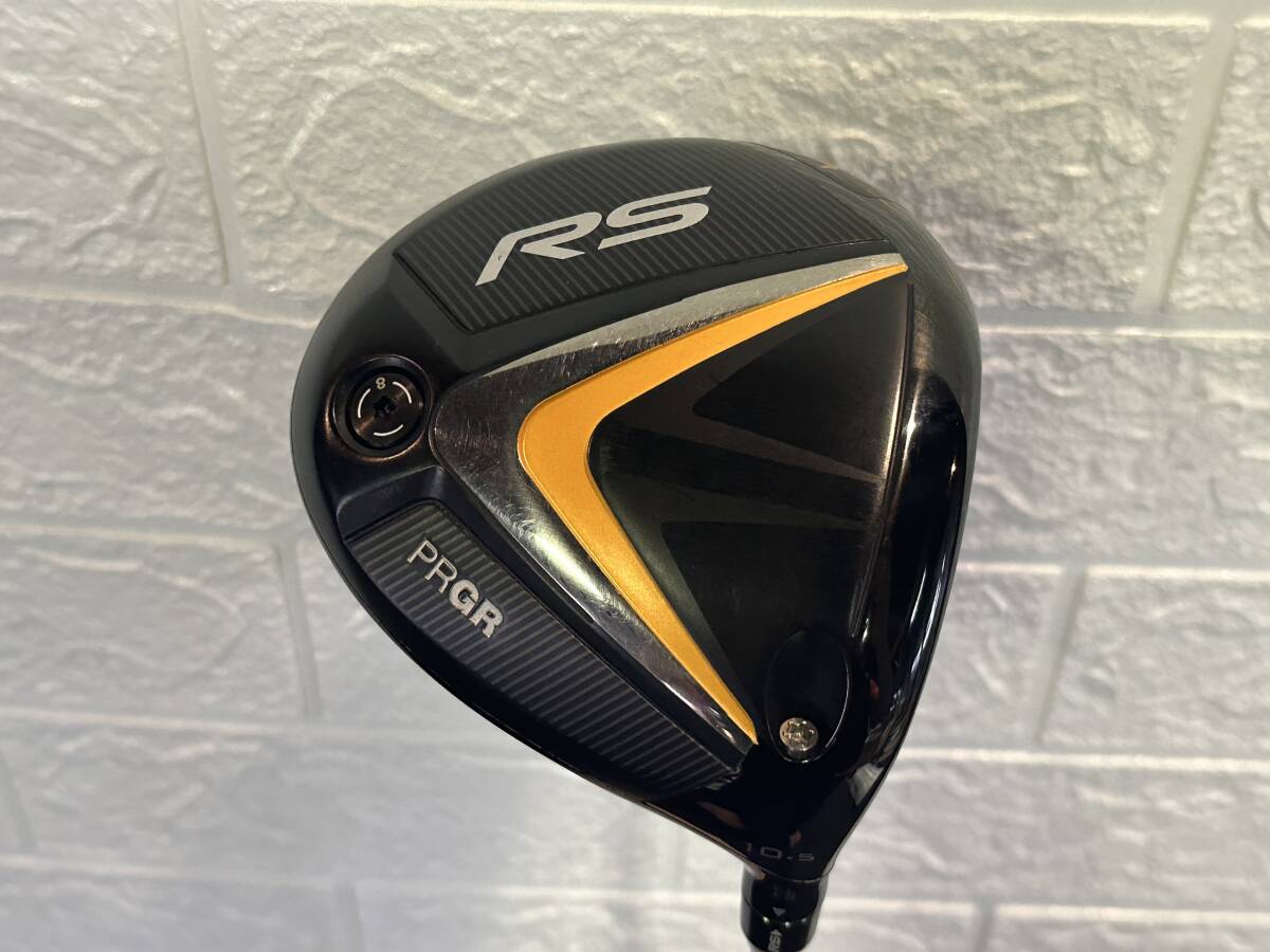 S3290 PRGR プロギア RS JUST 10.5° ドライバー Diamana ディアマナ フレックスR シャフト 現状品拍卖
