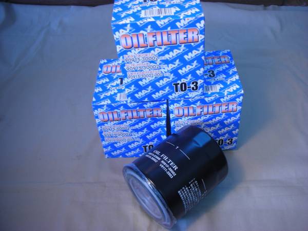 ランクル80,100プラドサーフグランドハイエースレジアス TO-3 オイルフィルター3個セット!適合確認致します!他商品同梱可!90915-30002拍卖