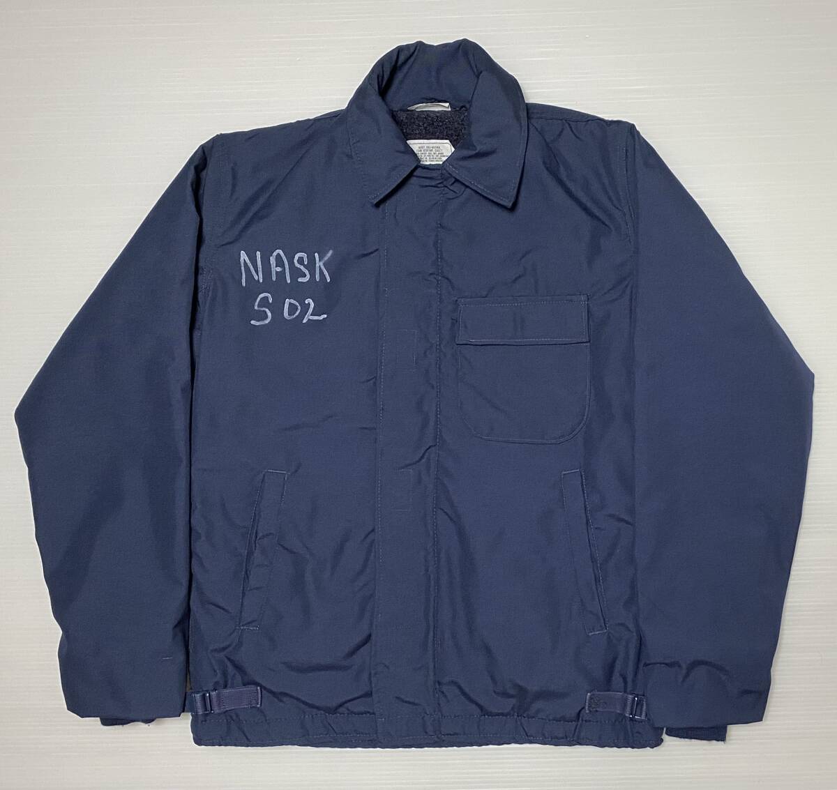 米軍 実物 US NAVY USN アラミドジャケット SMALL (34-36) アラミド デッキジャケット ビンテージ #6拍卖