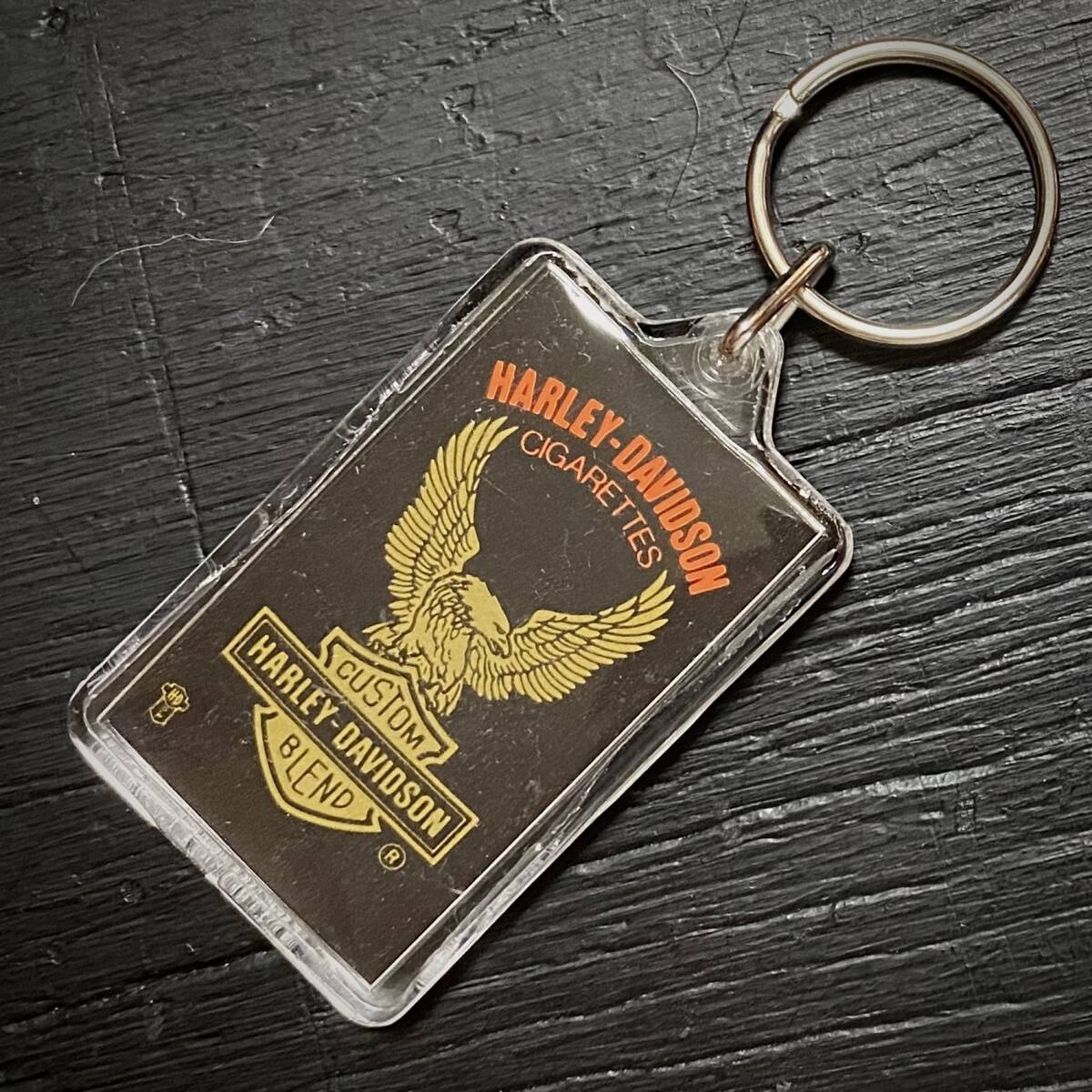 US ビンテージ キーホルダー HARLEY DAVIDSON CIGARETTES ハーレー タバコ シガレット 拍卖