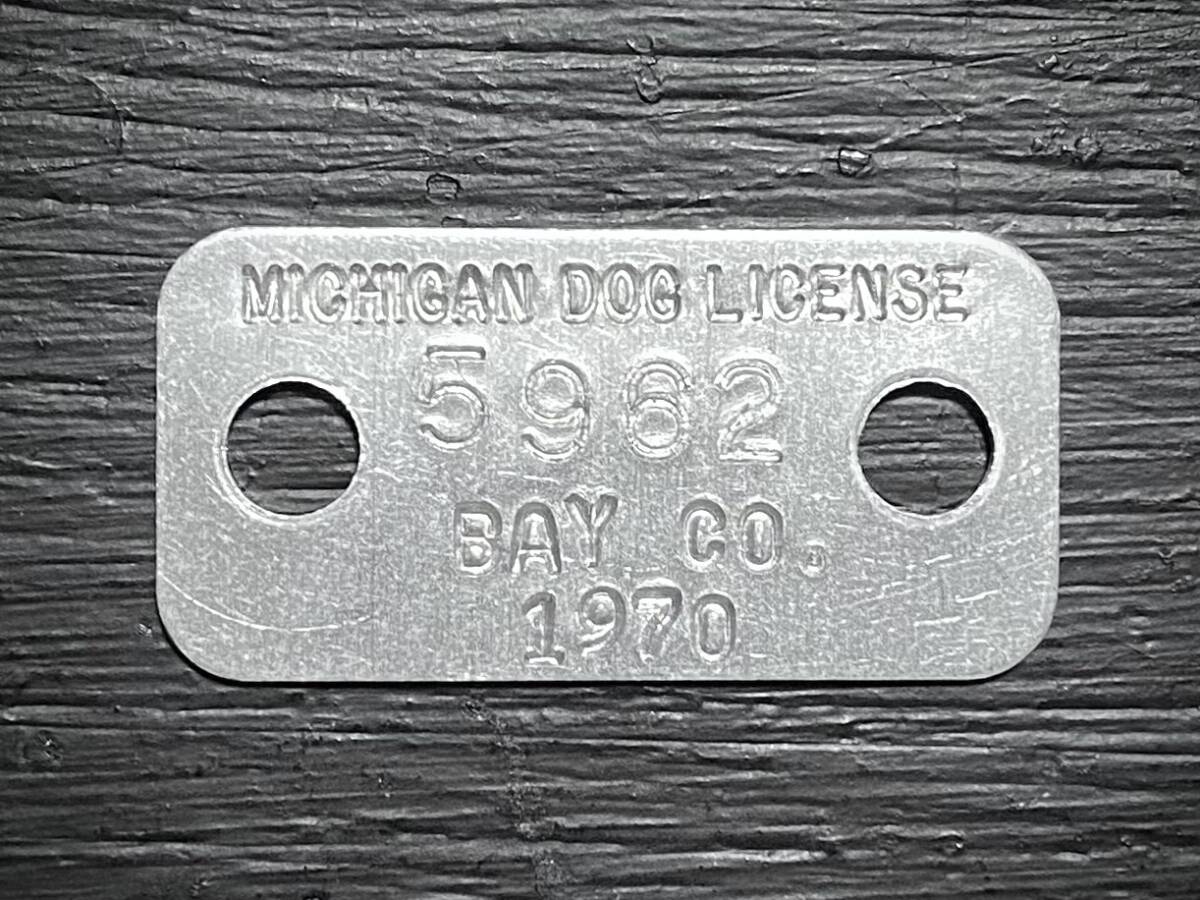 1970s US ビンテージ ドッグ ライセンス タグ ドッグタグ sw#11拍卖