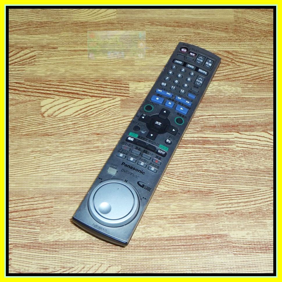 Z91 ★送料無料★安心の不良返品保証付★即決★匿名&スピード発送★パナソニック★DVD VHS リモコン★EUR7632X10拍卖