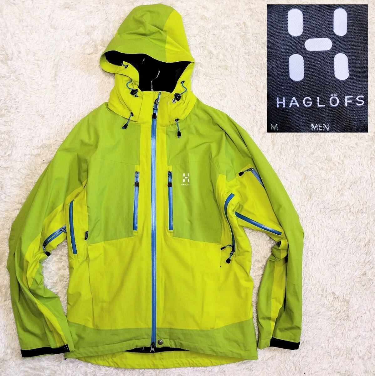 【Мサイズ★】HAGLOFS マウンテンパーカー/スキー ジャケット◆VERTE JACKET☆ホグロフス (8ハ)拍卖