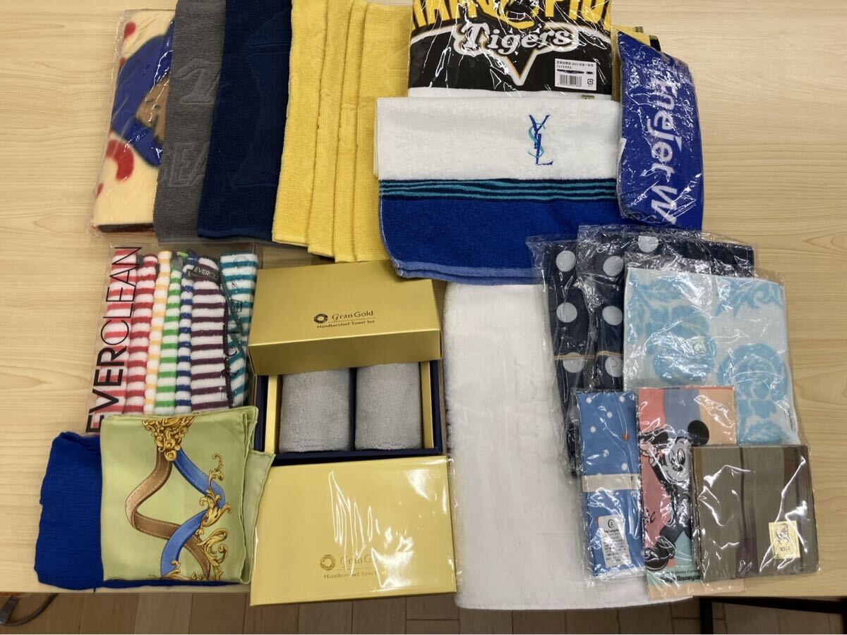 d mjdまとめ65 美品 ハンカチ タオル スカーフ イヴ・サンローラン 阪神タイガース Gran Gold トラサルディ パディントン ミッキー拍卖
