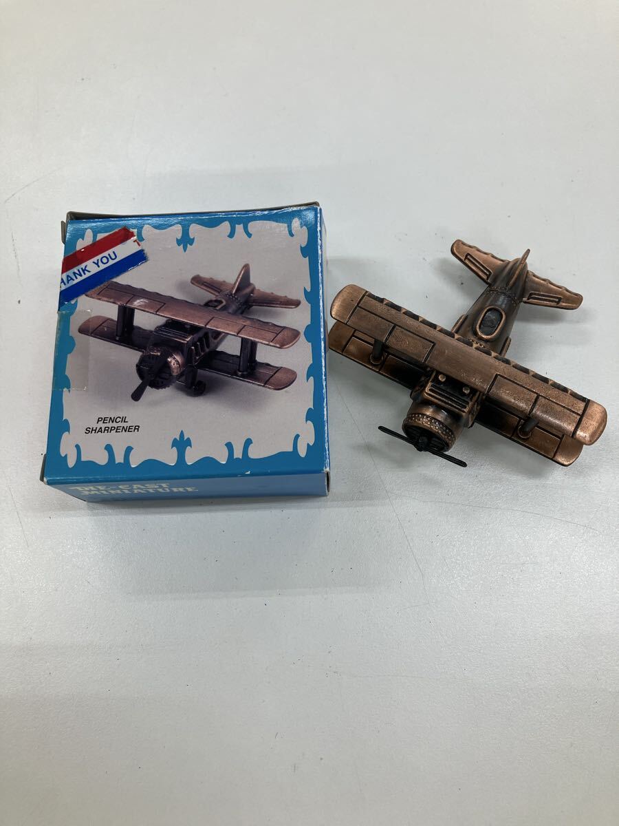 j9e17 飛行機 鉛筆げずり レトロ インテリア DIE-CAST MINIATURE 拍卖