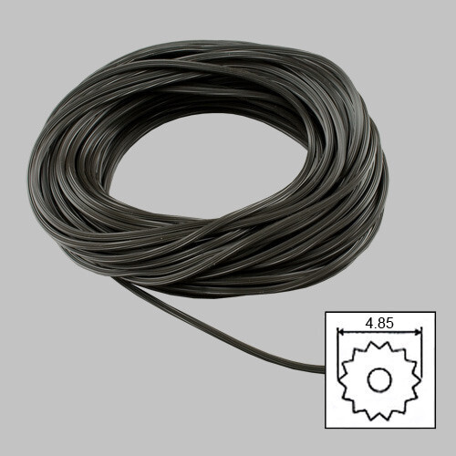 LIXIL TOSTEM 網戸押さえゴム CPJT531 4.85mm (250m巻 A1Y34 から切り出し)  1m単位 拍卖