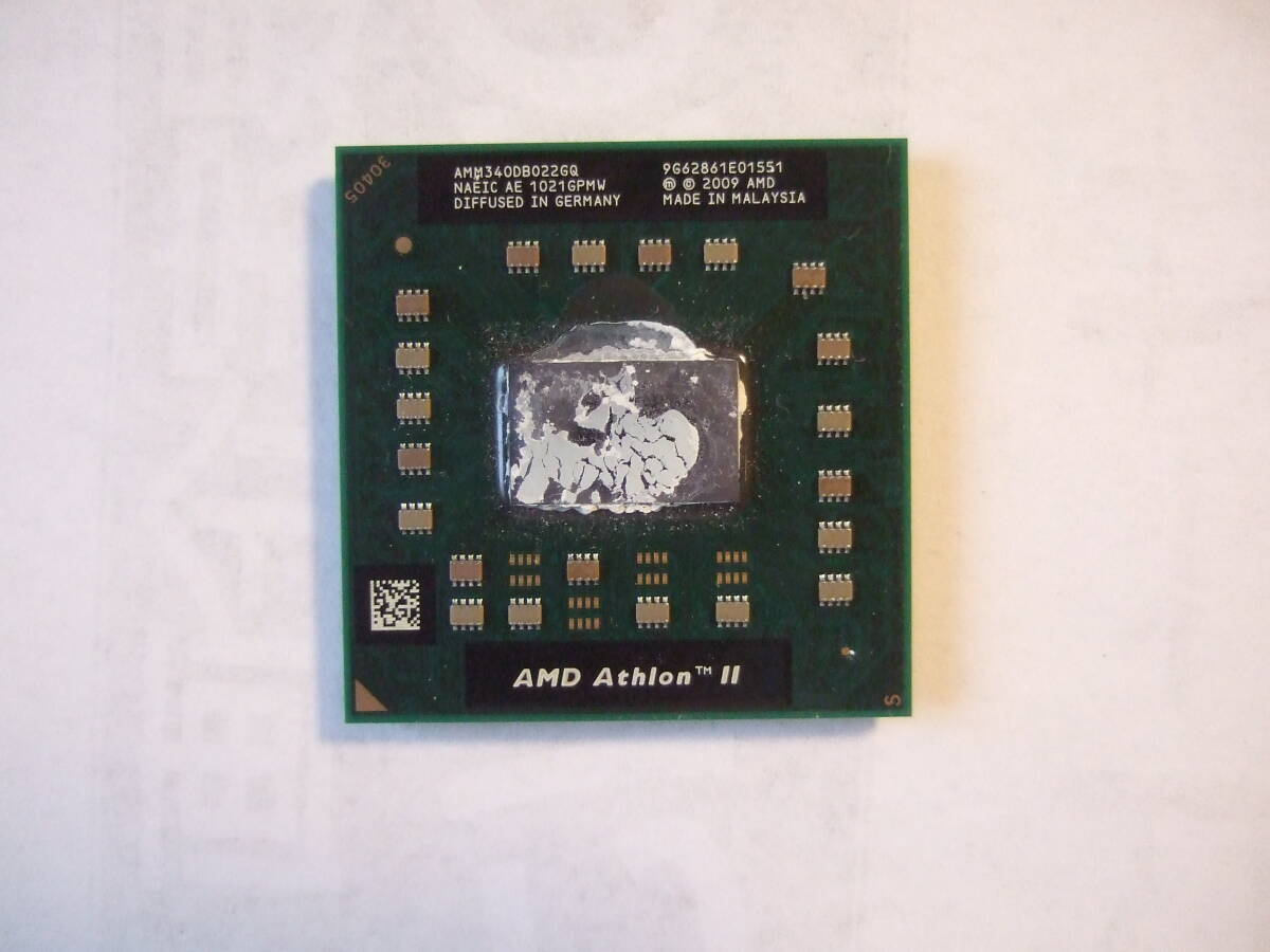 CPU AMD Athlon II M340 2.20GHz AMM340DB022GQソケットS1(S1g3)拍卖