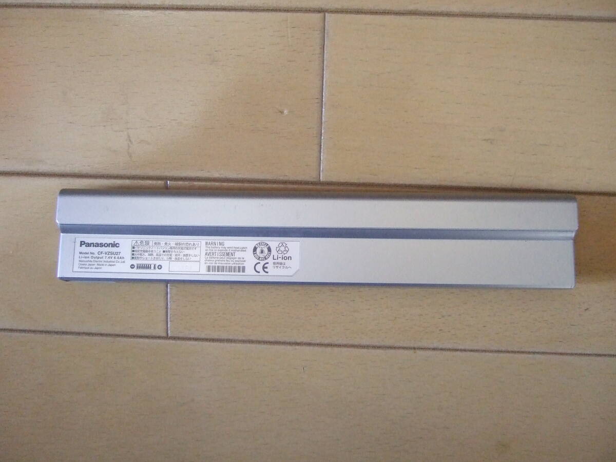 Panasonic Let's note CF-W2 バッテリ CF-VZSU27拍卖