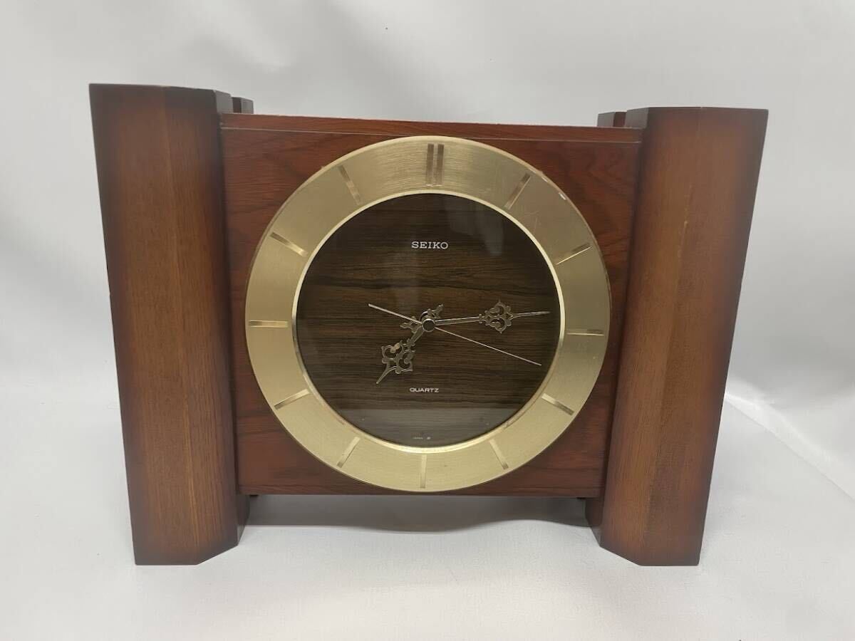 昭和レトロ 卓上 時計 SEIKO セイコー 日本船舶職員養成協会 希少拍卖