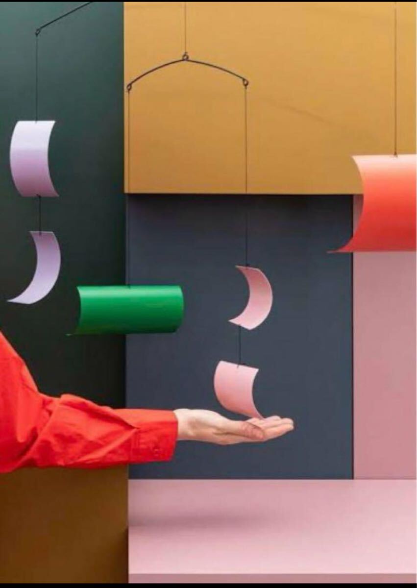 【新品未使用】IKEA テサッマンス モビール マルチカラー 限定 レトロ拍卖