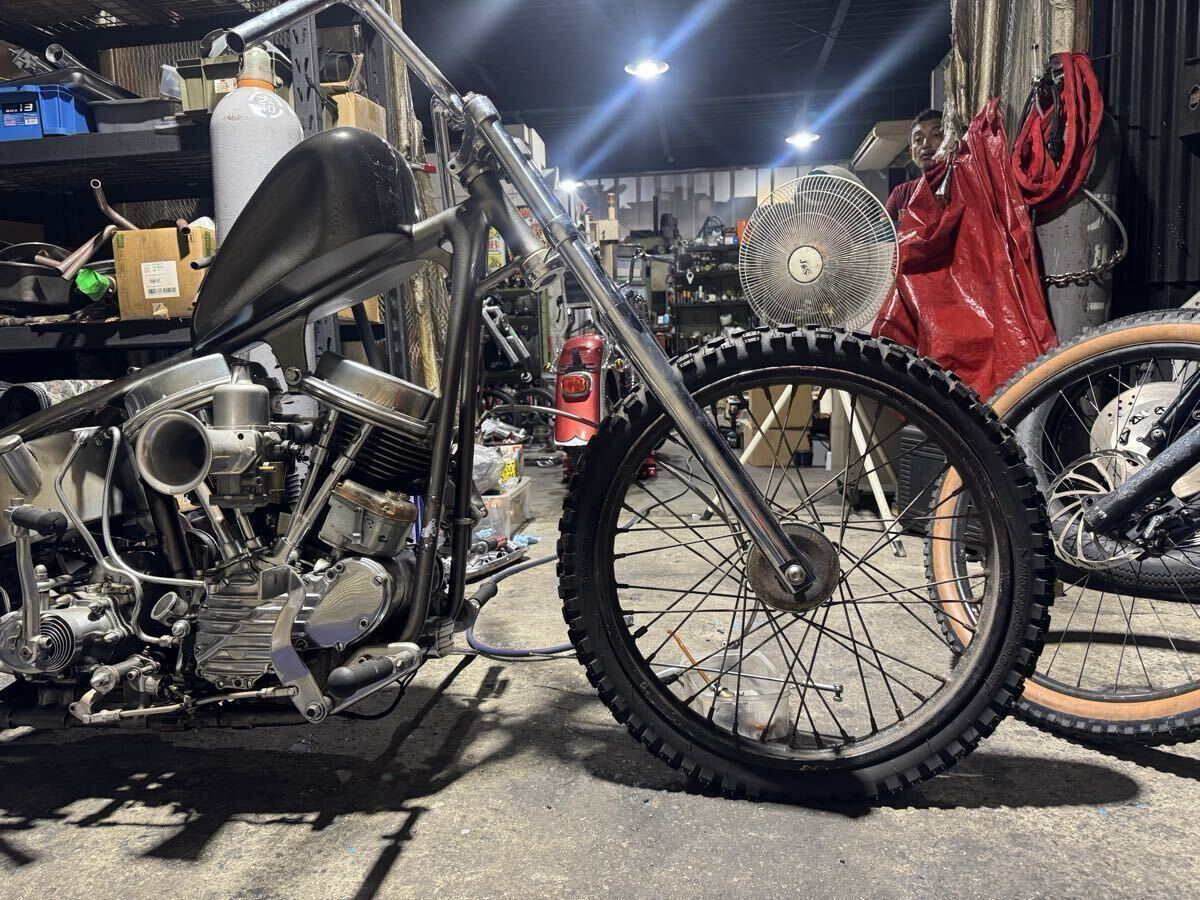 パンヘッド 純正 チョッパー フレーム サバイバー ナックル パン ショベル拍卖