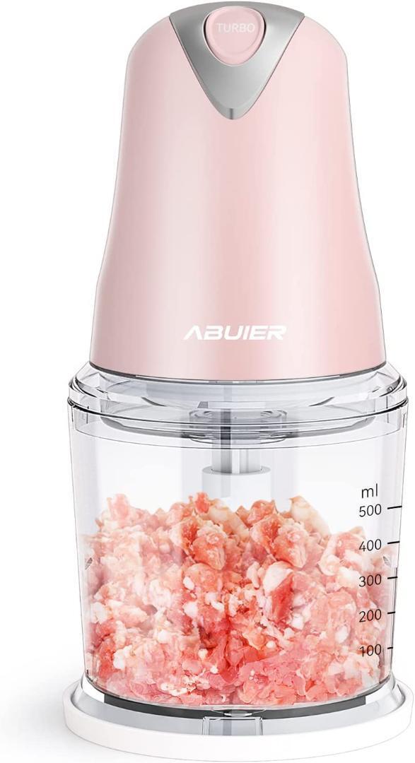 フードプロセッサー 1台4役(刻む/混ぜる/潰す/砕く) 400Wハイパワー ステンレス4枚刃 フードチョッパー 2段階スピード調節 拍卖