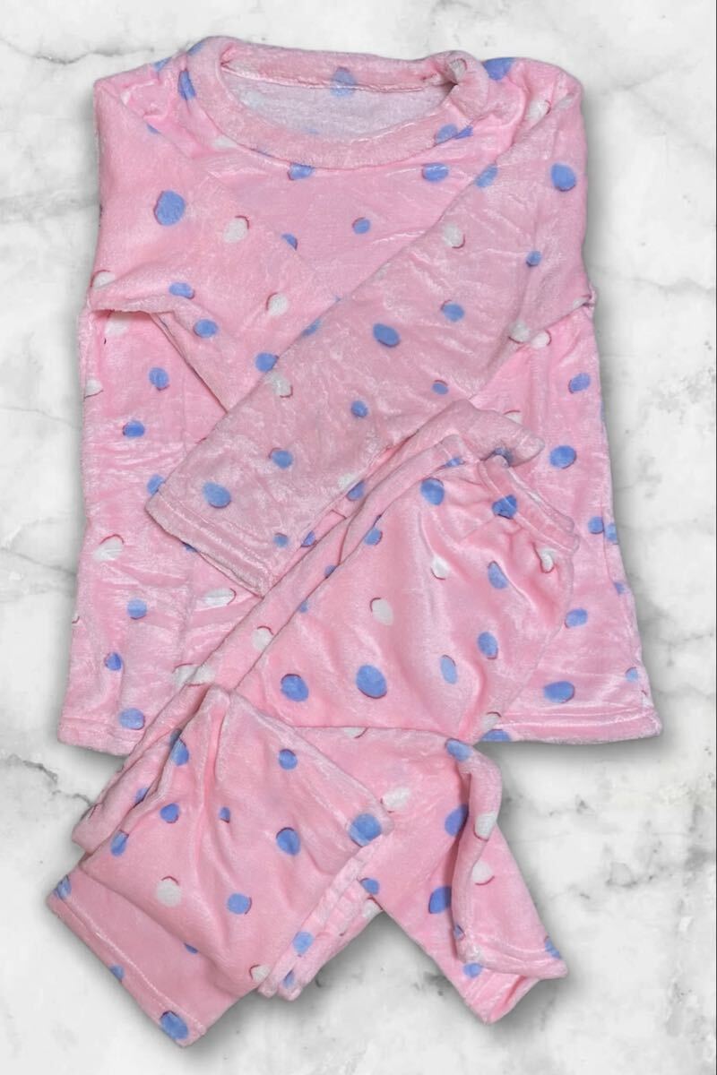 【 早い者勝ち! 】 ルームウェア 上下セット ピンク ふわふわ もこもこ拍卖