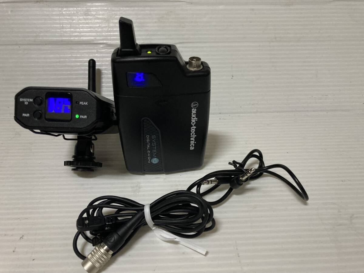 audio-technica ATW-1701 (L) カメラマウントシステム SYSTEM10 ワイヤレス ラべリアマイクロホン ATW-R1700 ATW-T1001J ②拍卖
