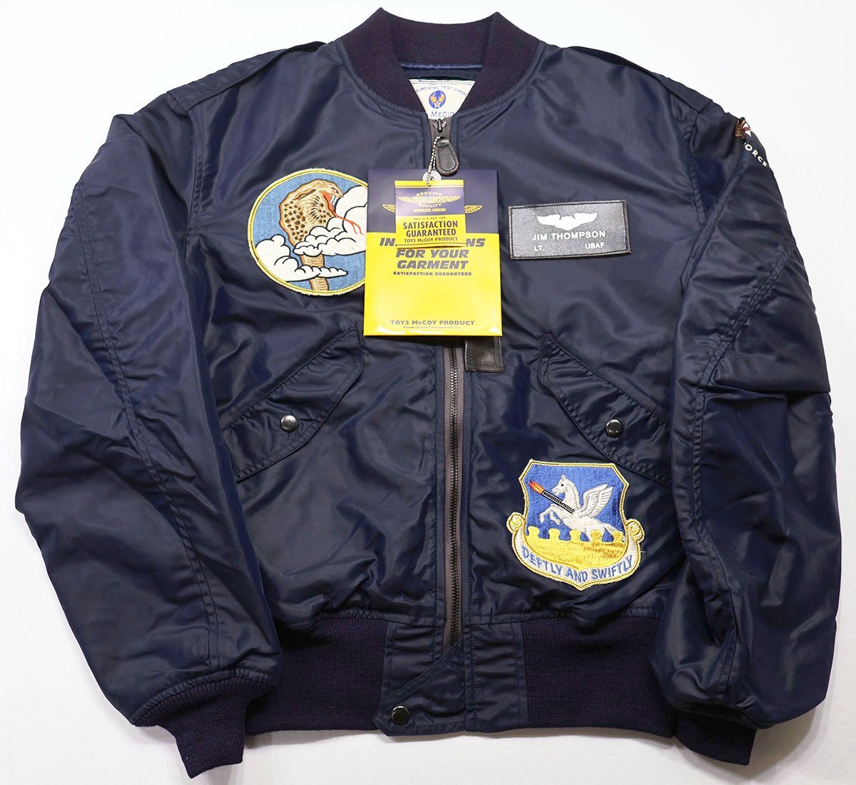 TOYS McCOY (トイズマッコイ) TYPE L-2A TEST SAMPLE - 39th FIS SEMI CUSTOM - / フライトジャケット セミカスタム TMJ2311 未使用品 40拍卖
