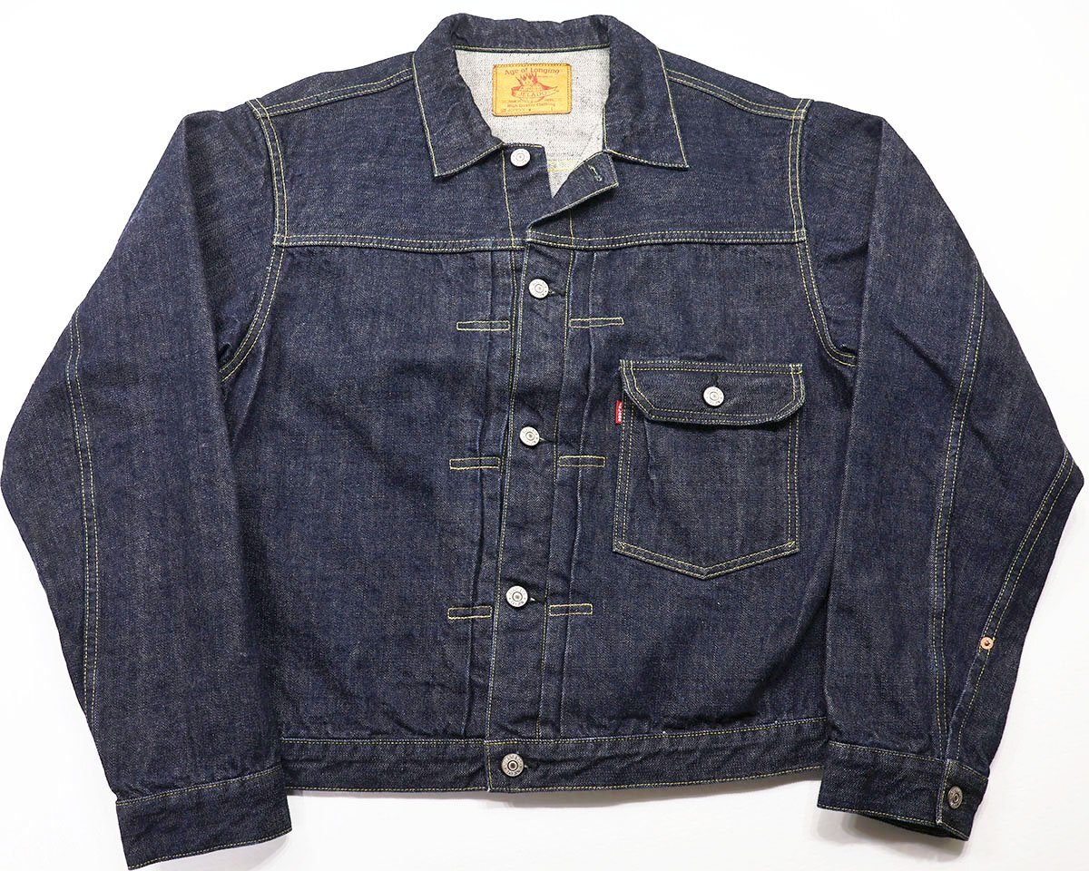 JELADO (ジェラード) Lot 407EXX - Age of Longing Black Tag - / 1stデニムジャケット 黒タグ JP94407ED 美品 インディゴ size XL拍卖