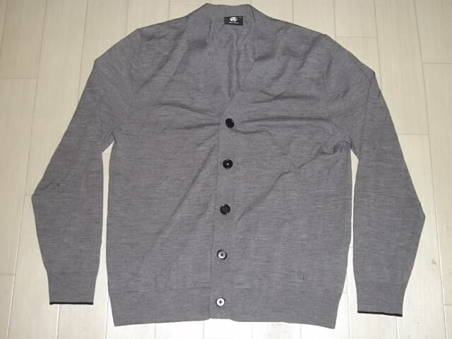 $$〜リピーター様特典割引有り◎毛100%◎グレー◎ポールスミス◎カーディガン拍卖
