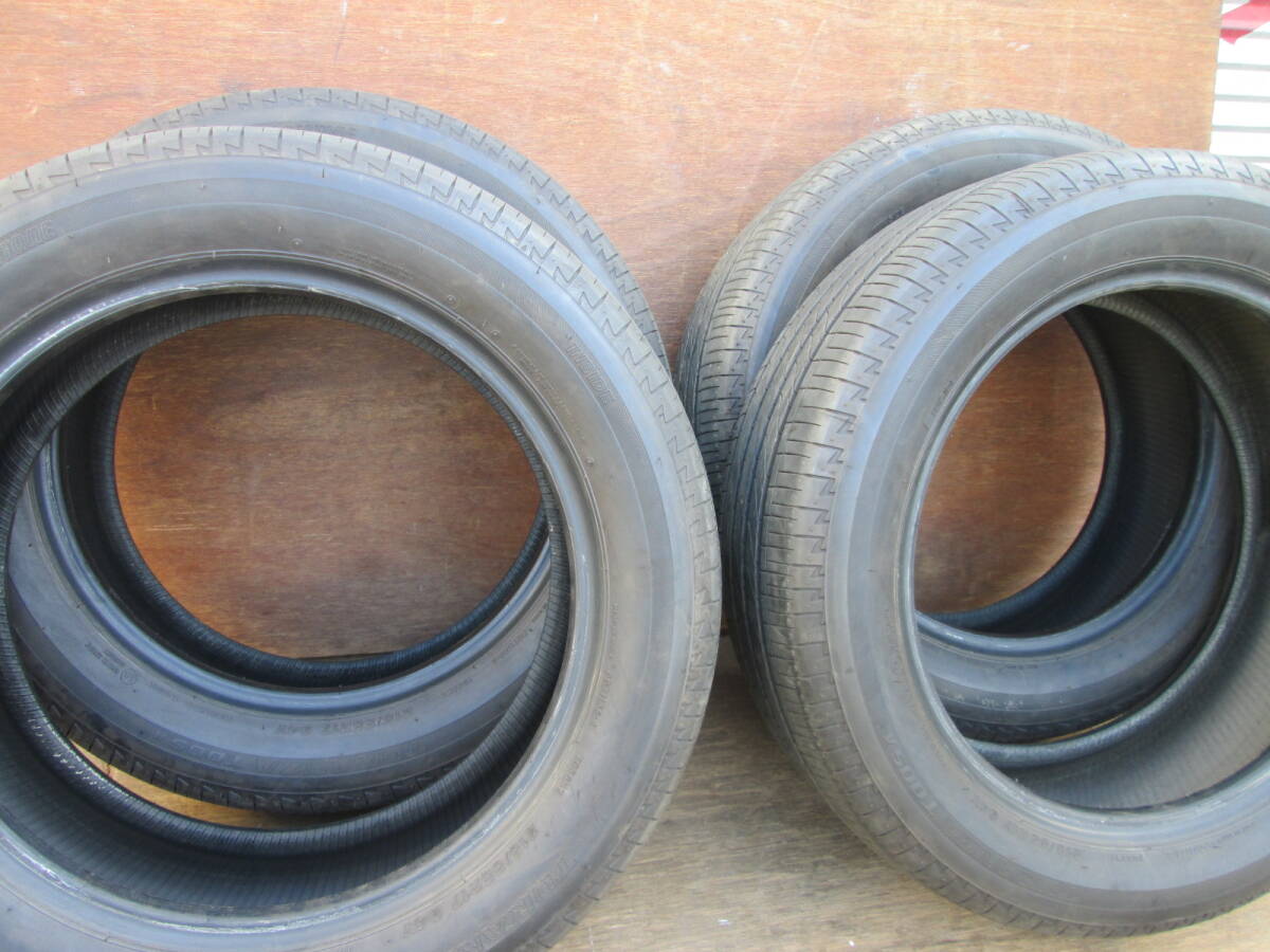 215/55R17 BS 2024年製 山あり 4本拍卖