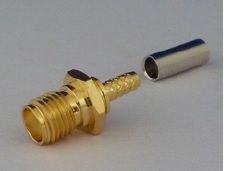 SMAJ-316A 圧着型 RG316用 SMAJ型(メス)コネクター圧着型 RG316ケーブル各種に対応 新品 国内メーカー品拍卖