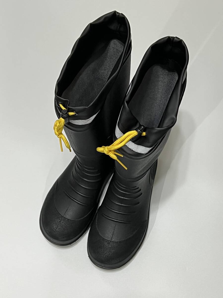 弘進ゴム 長靴 安全靴 ジクシーセーフティー GSS-0401 ブラック Mサイズ拍卖