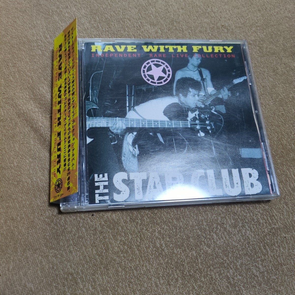 THE STARCLUB 中古CD RAVE WITH FURY拍卖