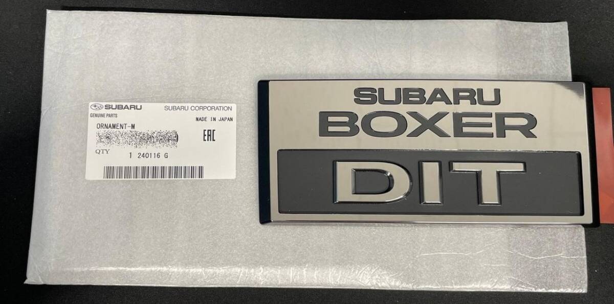 ●新品 未使用●スバル純正 WRX S4 VAG エンジンカバー オーナメント SUBARU BOXER DIT拍卖