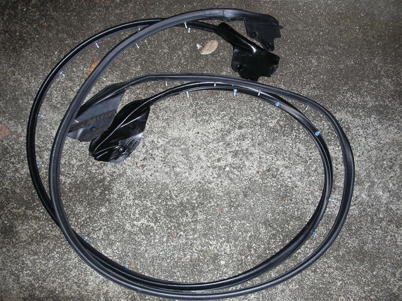 【新品】トヨタ純正 スープラ JZA80 フロントドア ウェザストリップ左右セット拍卖