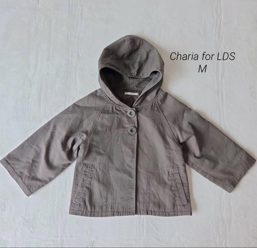 Charia for LDS ブルゾン ジャンパー 羽織り M 七分袖 カーキ拍卖