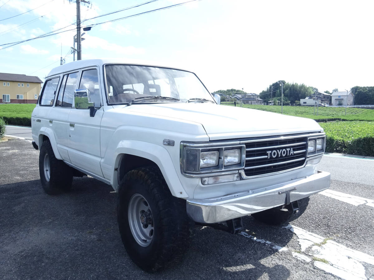 おしゃれな いい感じです トヨタ ランドクルーザー 60 ガソリン NOXPM適合車 E-FJ62Gカイ 拍卖